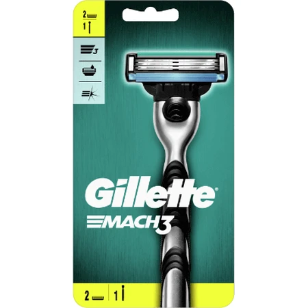 Бритва Gillette Mach3 + 2 головки: ціни та характеристики