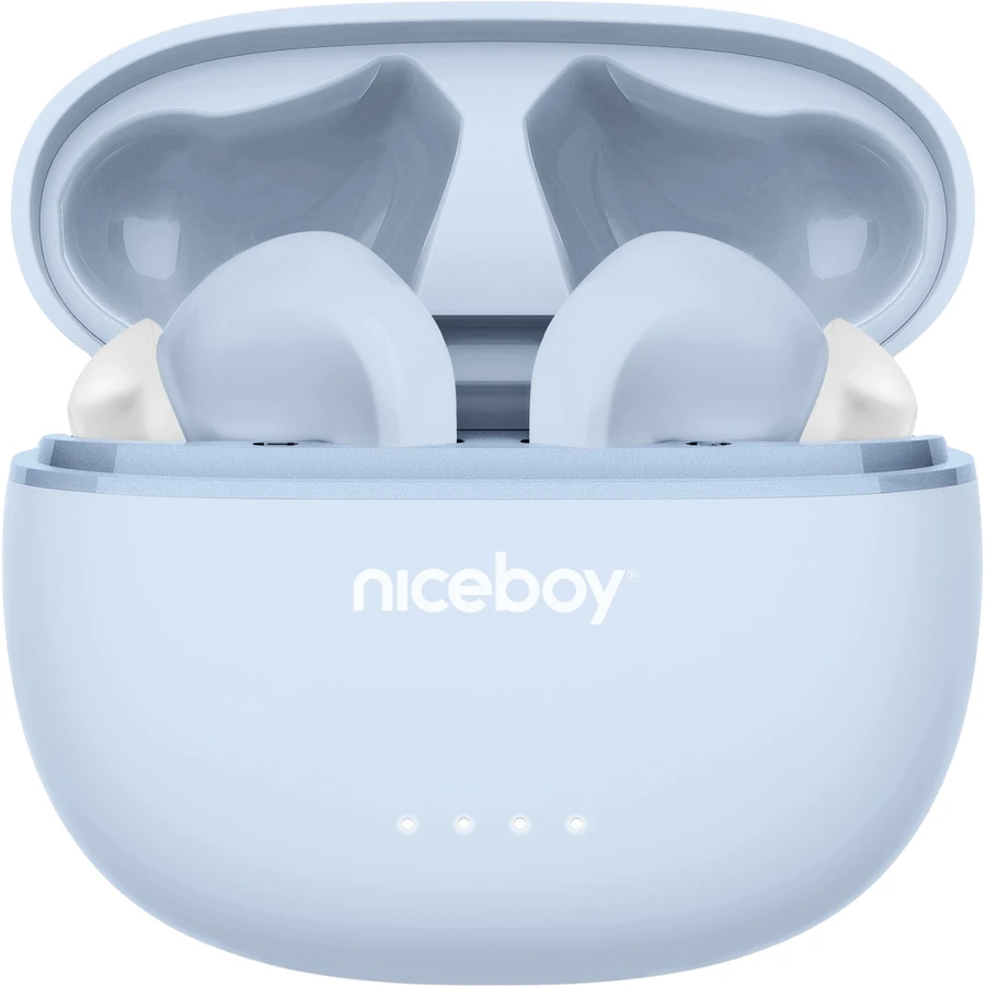 Навушники Niceboy HIVE Pins ANC 3 Powder Blue: ціни та характеристики