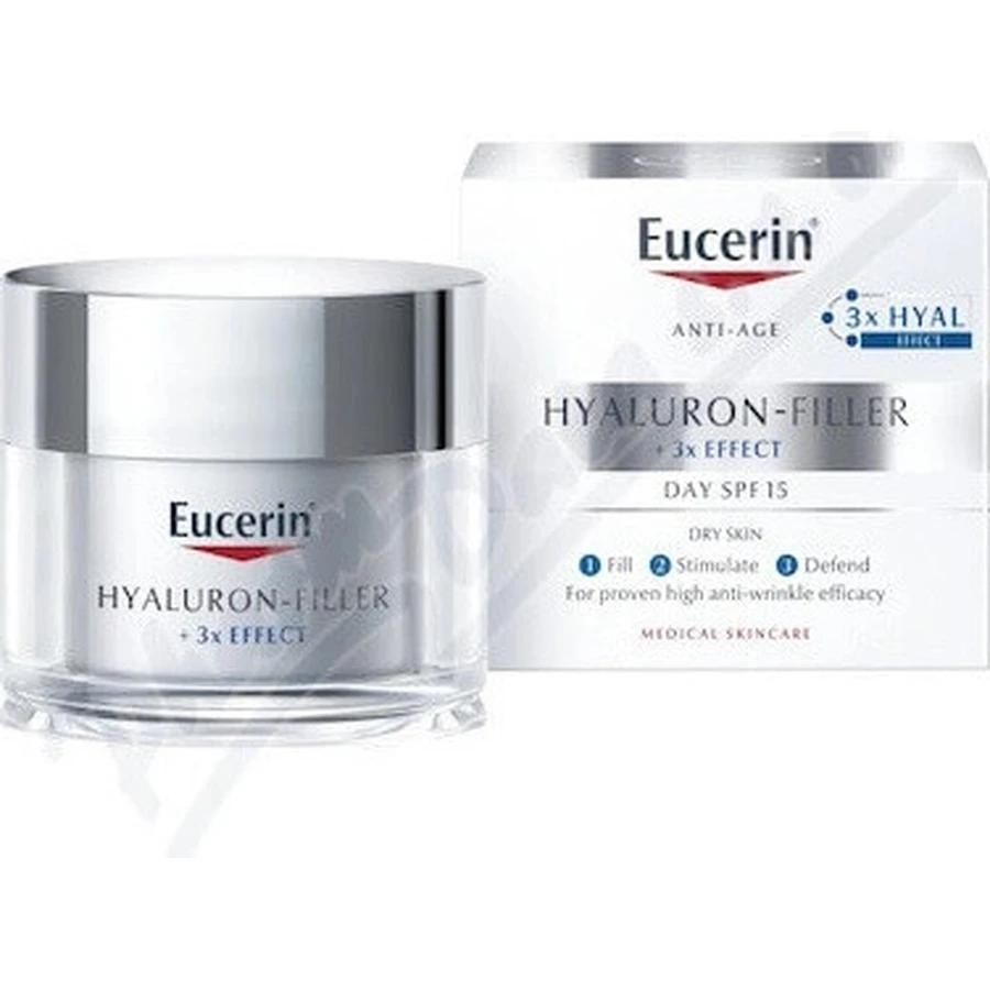 Eucerin HYALURON-FILLER+3xEFFECT Дневной крем REFILL 1×50 мл: цены и характеристики