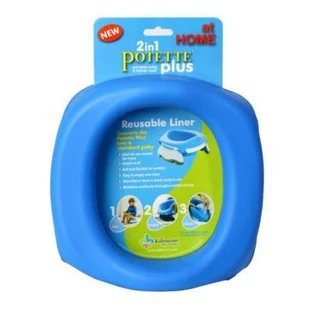 Багаторазова силіконова вкладка, синя, Potette Plus