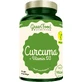 GreenFood Nutrition Куркума + Вітамін D3 90 капсул