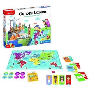 Обучающая игра Я познаю мир Агерино, +6 лет, Clementoni