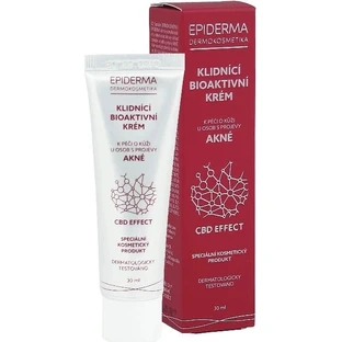 EPIDERMA Hemp CBD BIOACTIVE ACNE CREAM 1×30 мл, крем від прищів