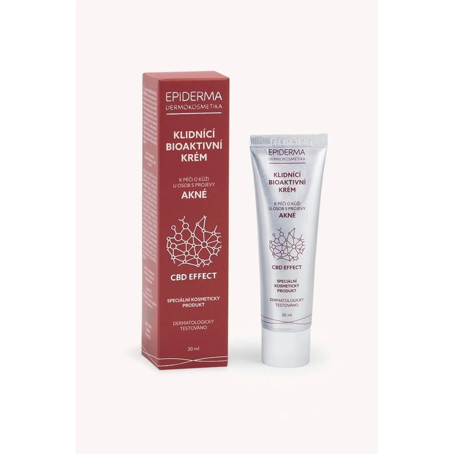 EPIDERMA Hemp CBD BIOACTIVE ACNE CREAM 1×30 мл, крем от прыщей: цены и характеристики