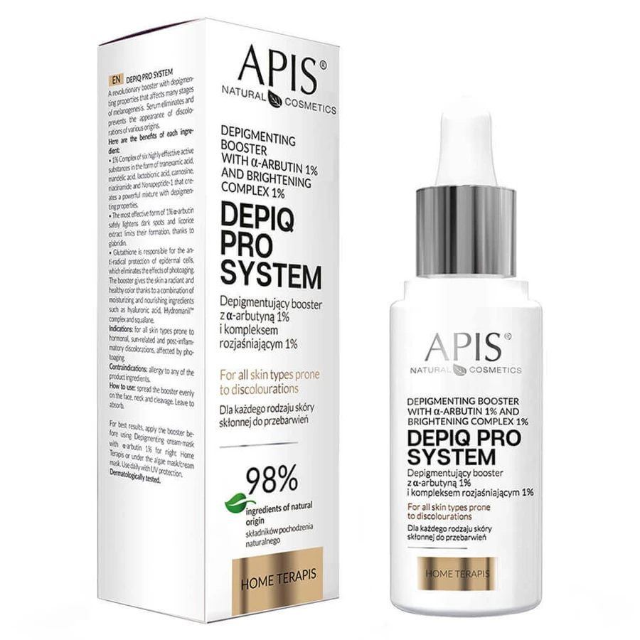 Apis Depiq Pro System, підсилювач депігментації, 30 мл: ціни та характеристики