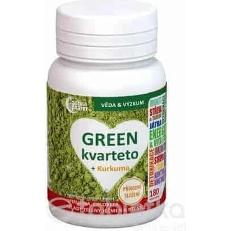 Astina GREEN Quartet + Turmeric 1×180 табл, пищевая добавка: цены и характеристики