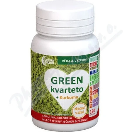 Astina GREEN Quartet + Turmeric 1×180 табл, пищевая добавка: цены и характеристики