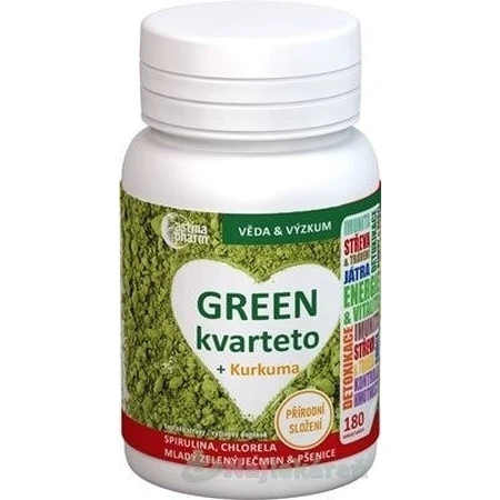 Astina GREEN Quartet + Turmeric 1×180 табл, пищевая добавка: цены и характеристики
