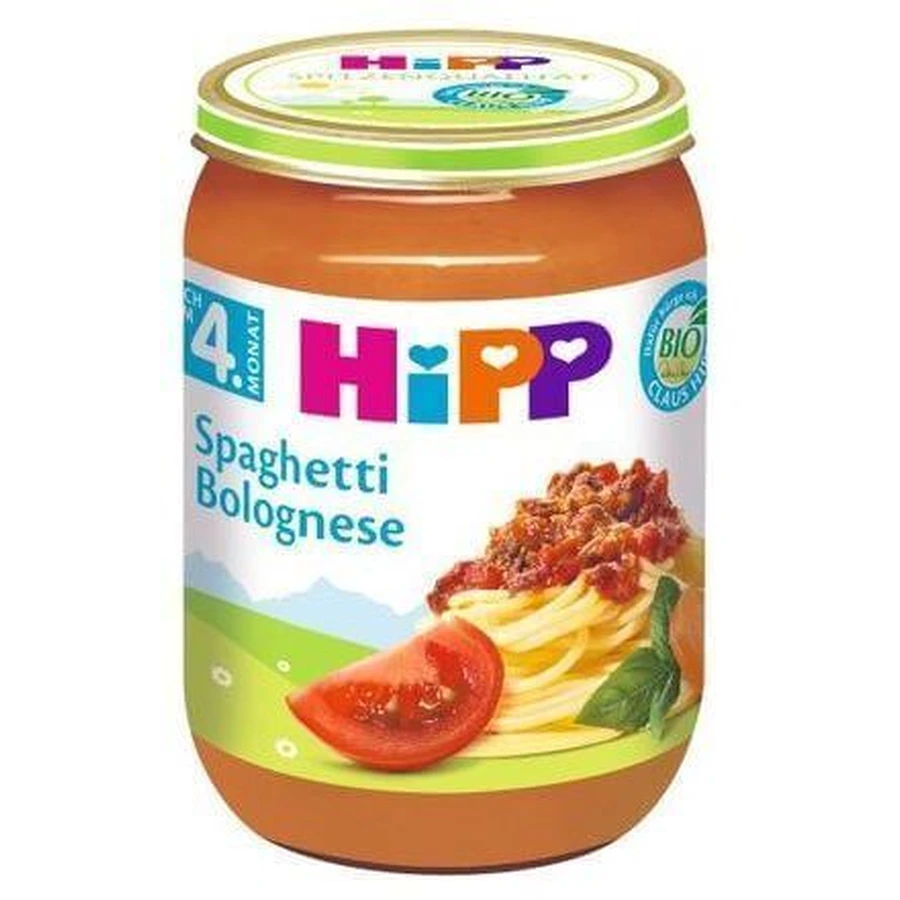 HiPP BIO пагеты в соусе болоньезе 190 г: цены и характеристики