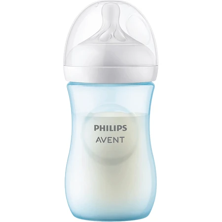 Пляшечка Philips Avent Natural Response 260 мл, 1м+, синя: ціни та характеристики