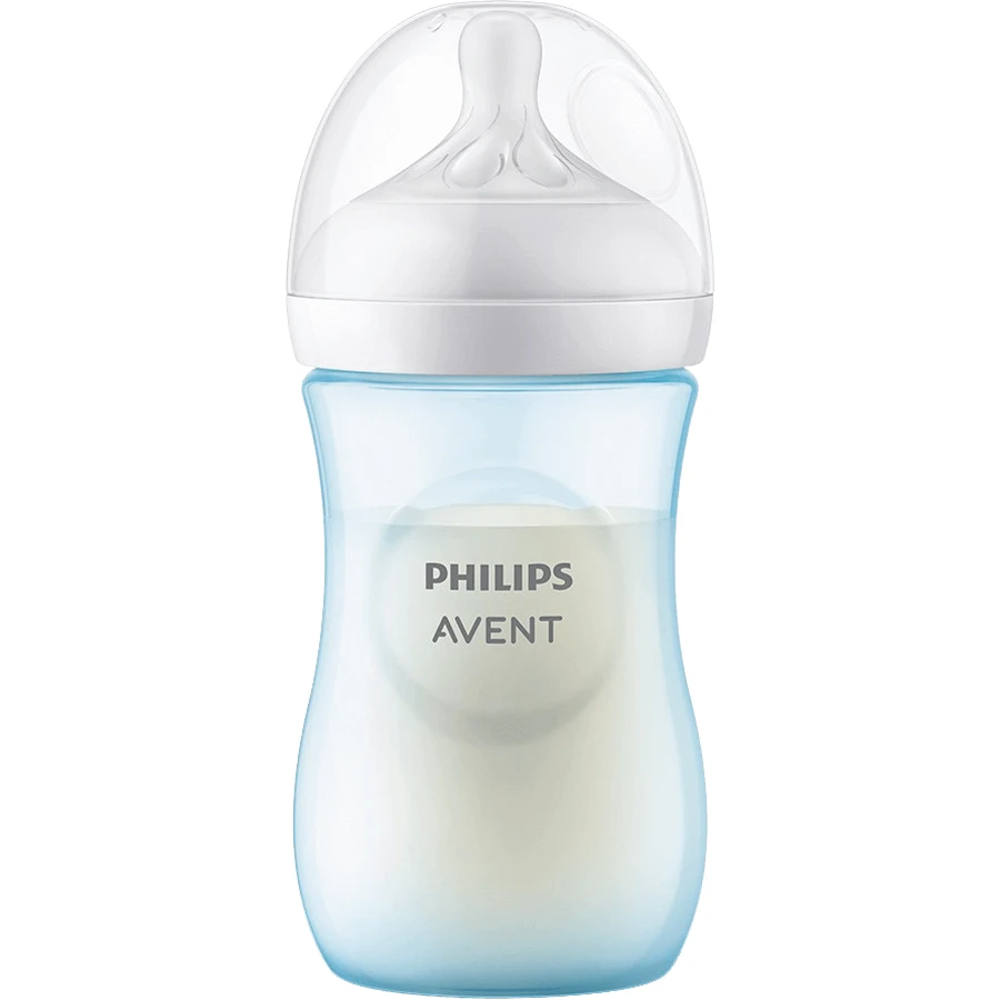 Пляшечка Philips Avent Natural Response 260 мл, 1м+, синя: ціни та характеристики