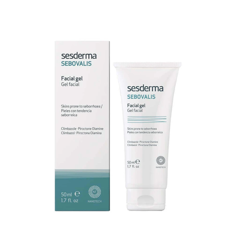 Гель Sesderma Sebovalis для шкіри, схильної до себореї, 50 мл: ціни та характеристики