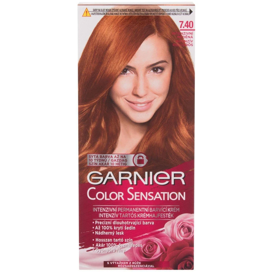 Ефірна фарба Garnier Color Sensation 7.40 Інтенсивна мідь 110 мл: ціни та характеристики