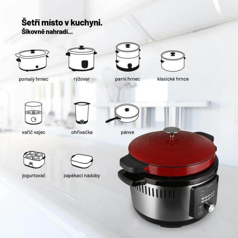 Lauben OvenSafe® Multicooker 6000RS: цены и характеристики