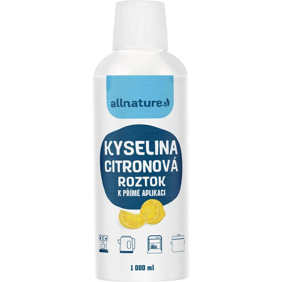 Allnature Раствор лимонной кислоты 1000 мл: цены и характеристики