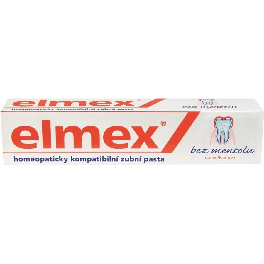 ELMEX MENTHOL-FREE TOOTH PASTE 1×75 мл, без ментола: цены и характеристики