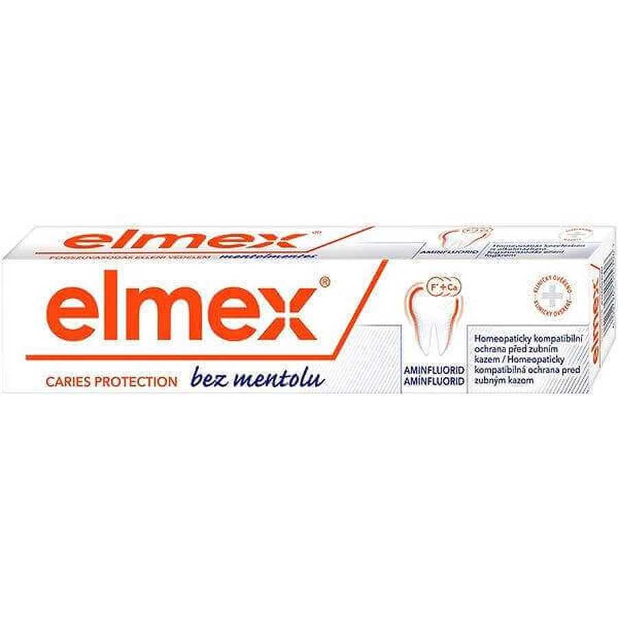 ELMEX MENTHOL-FREE TOOTH PASTE 1×75 мл, без ментола: цены и характеристики