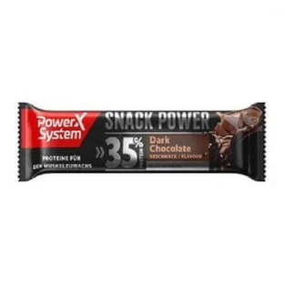 Протеїновий батончик Snack Power в темному шоколаді, 45г, Power system