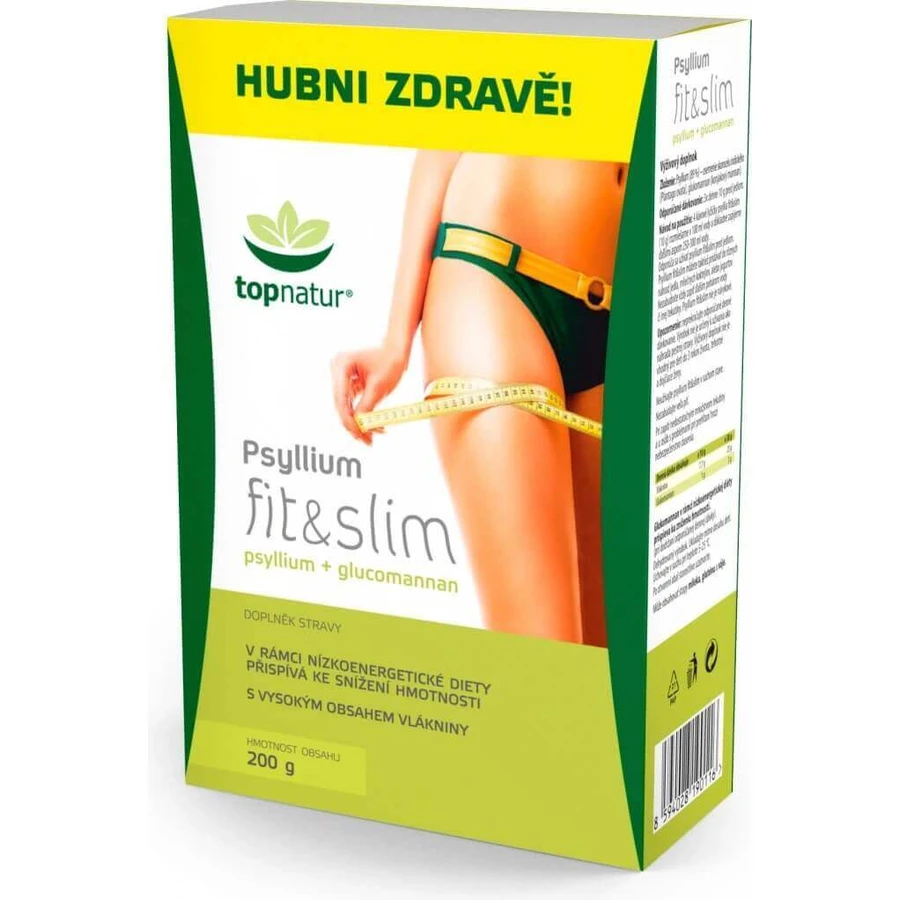 topnatur PSYLLIUM fit & slim коробка 1×200 г, дієтична добавка: ціни та характеристики