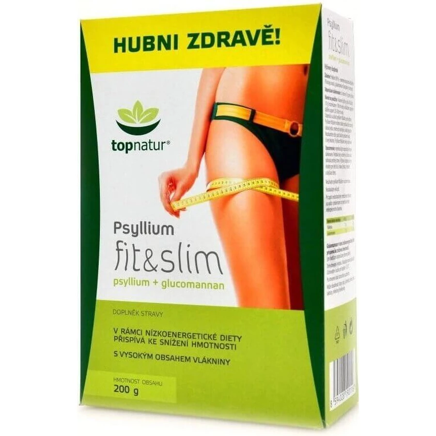 topnatur PSYLLIUM fit & slim коробка 1×200 г, дієтична добавка: ціни та характеристики