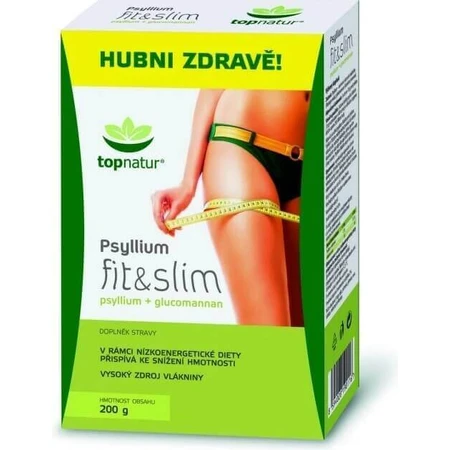 topnatur PSYLLIUM fit & slim коробка 1×200 г, дієтична добавка: ціни та характеристики