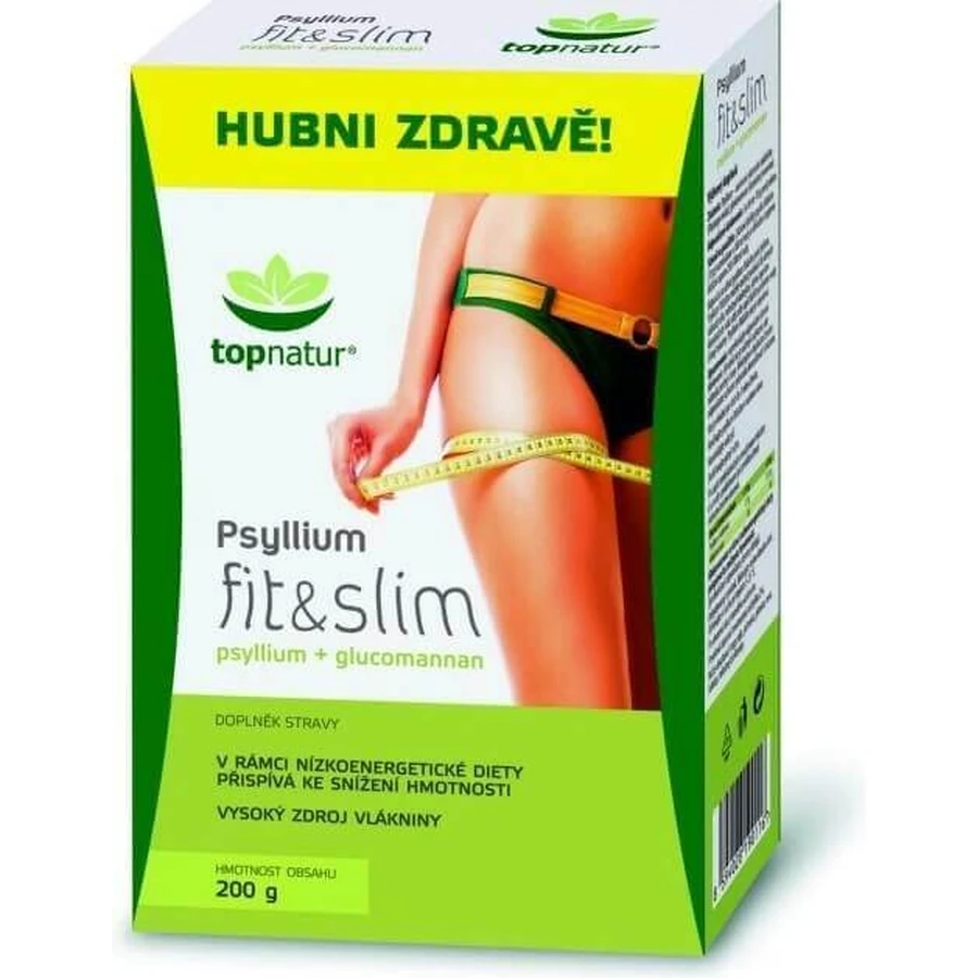 topnatur PSYLLIUM fit & slim коробка 1×200 г, дієтична добавка: ціни та характеристики