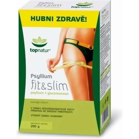 topnatur PSYLLIUM fit & slim коробка 1×200 г, дієтична добавка: ціни та характеристики