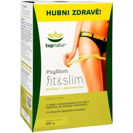 topnatur PSYLLIUM fit & slim коробка 1×200 г, дієтична добавка: ціни та характеристики