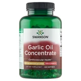 Концентрат часникової олії Swanson Garlic Oil, часникова олія, 500 капсул