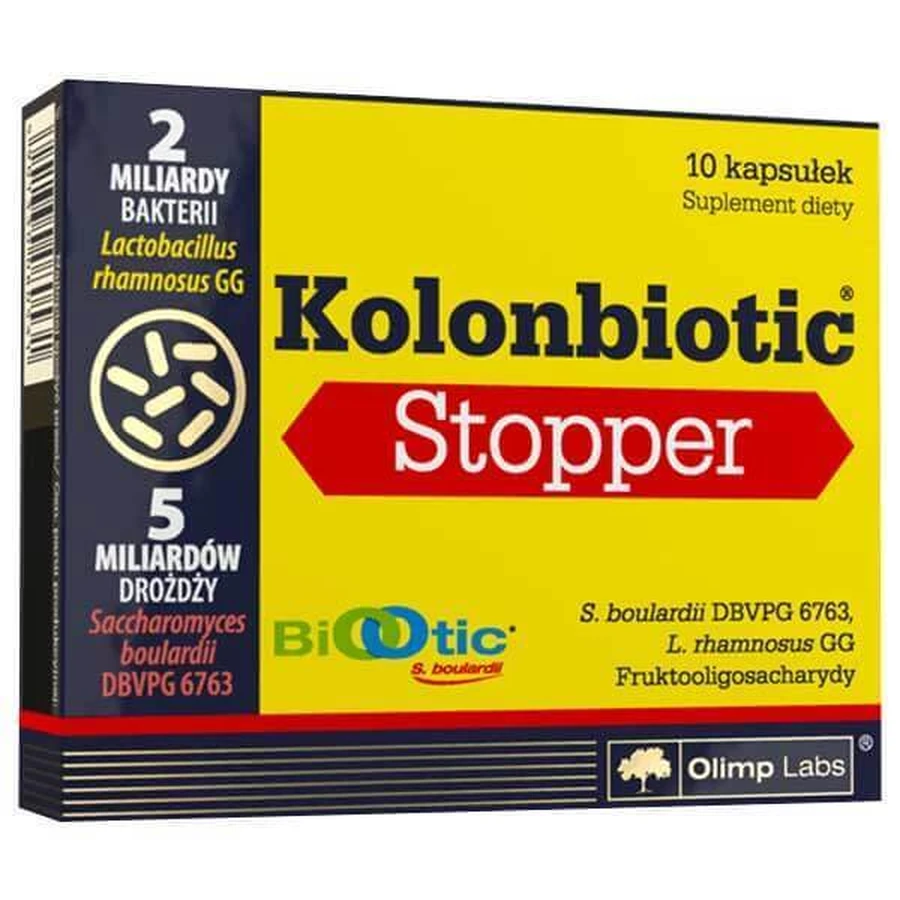 Olimp Kolonbiotic Stopper, 10 капсул: цены и характеристики