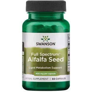 Swanson Full Spectrum Alfalfa Seed, насіння люцерни, 60 капсул