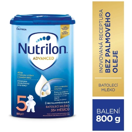 Nutrilon 5 Advanced 800 г: ціни та характеристики