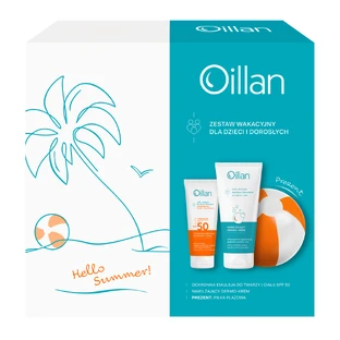 Oillan Sun Holiday Set SPF50 эмульсия 100 мл + крем 200 мл