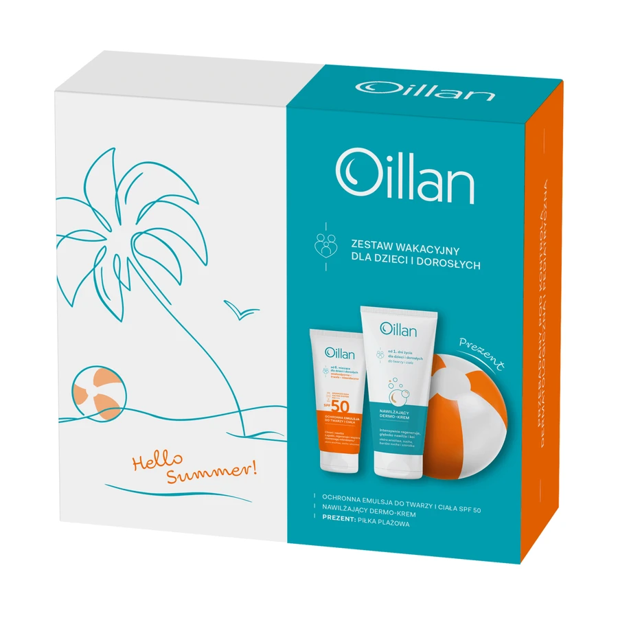 Oillan Sun Holiday Set SPF50 эмульсия 100 мл + крем 200 мл: цены и характеристики