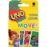 Настольная игра Mattel Uno Junior Move, для детей с 3 лет