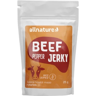 Яловичий перець в'ялений Allnature 25 г