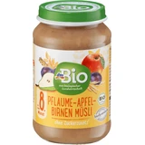 DmBio Муслі пюре зі сливою, яблуком та грушею 8+, 190 г