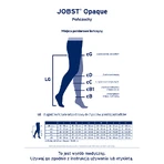 Jobst Opaque, компрессионные носки, CCL2, закрытый носок, размер 3, натуральный: цены и характеристики