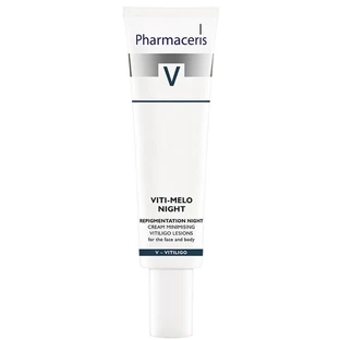 Крем для обличчя та тіла Pharmaceris V Repigmentation Night Cream Viti-Melo, нічний, репігментаційний, 40 мл