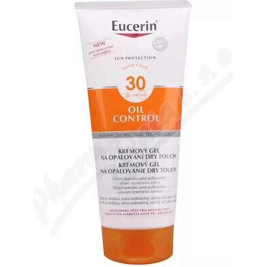 Eucerin SUN OIL CONTROL DRY TOUCH SPF 30 1×200 мл, сонцезахисний гель-крем: ціни та характеристики