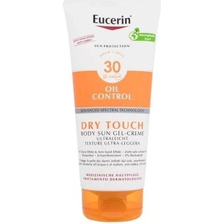 Eucerin SUN OIL CONTROL DRY TOUCH SPF 30 1×200 мл, сонцезахисний гель-крем: ціни та характеристики