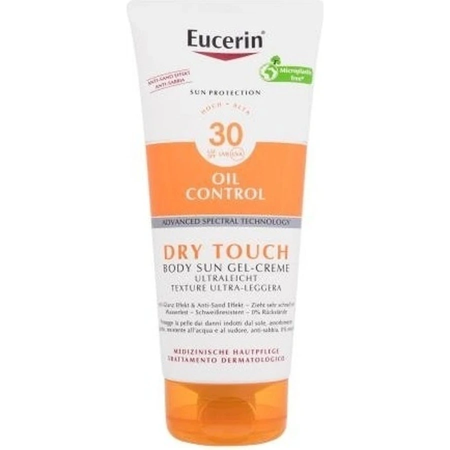 Eucerin SUN OIL CONTROL DRY TOUCH SPF 30 1×200 мл, сонцезахисний гель-крем: ціни та характеристики