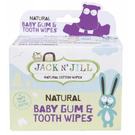 Jack n' Jill салфетки для слез и зубов 25 шт: цены и характеристики