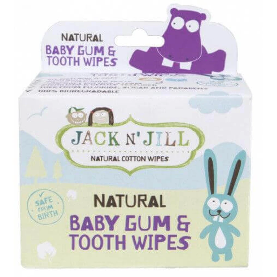 Jack n' Jill салфетки для слез и зубов 25 шт: цены и характеристики