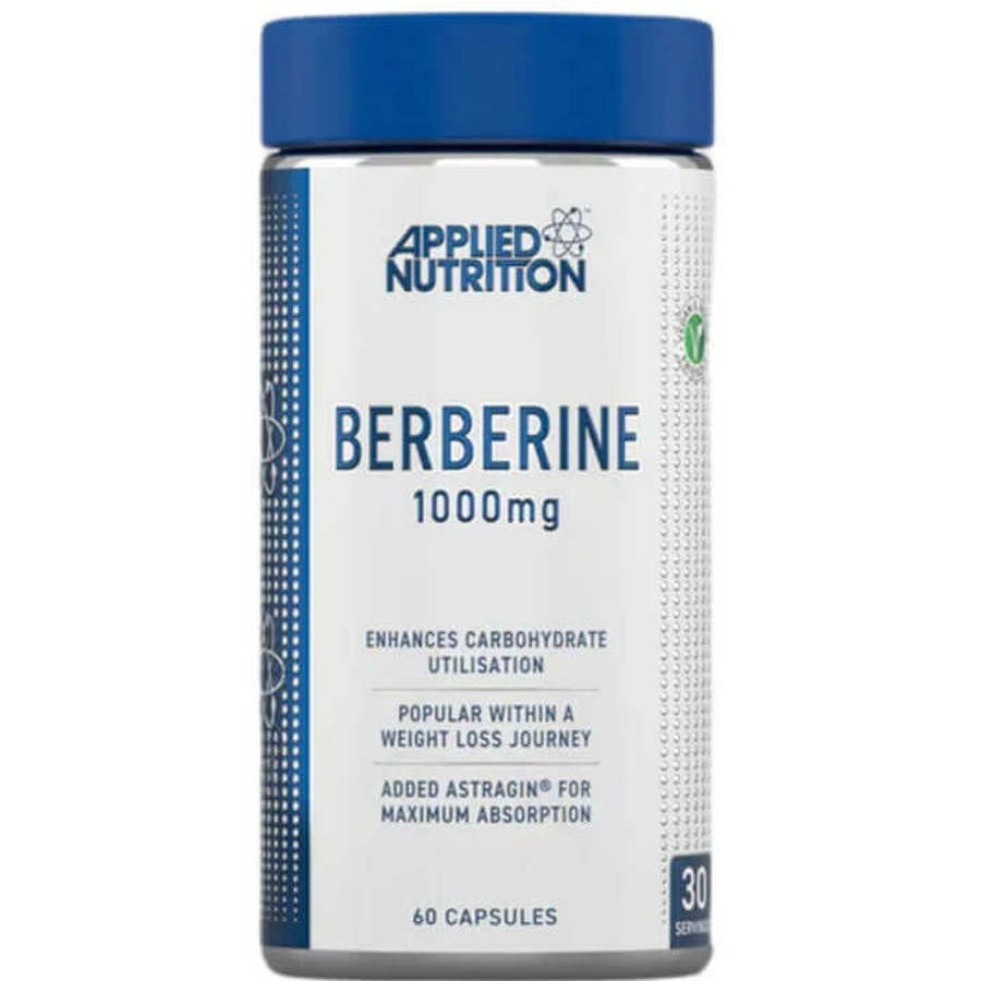Берберин 1000 мг Applied Nutrition Berberine, 60 капсул: ціни та характеристики