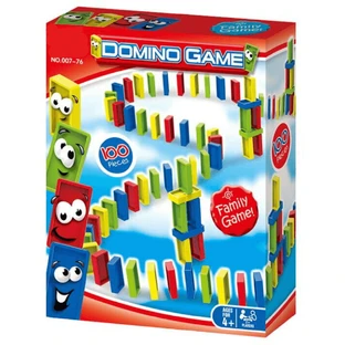 Игра Домино, +4 года, 100 штук, Bufnitel