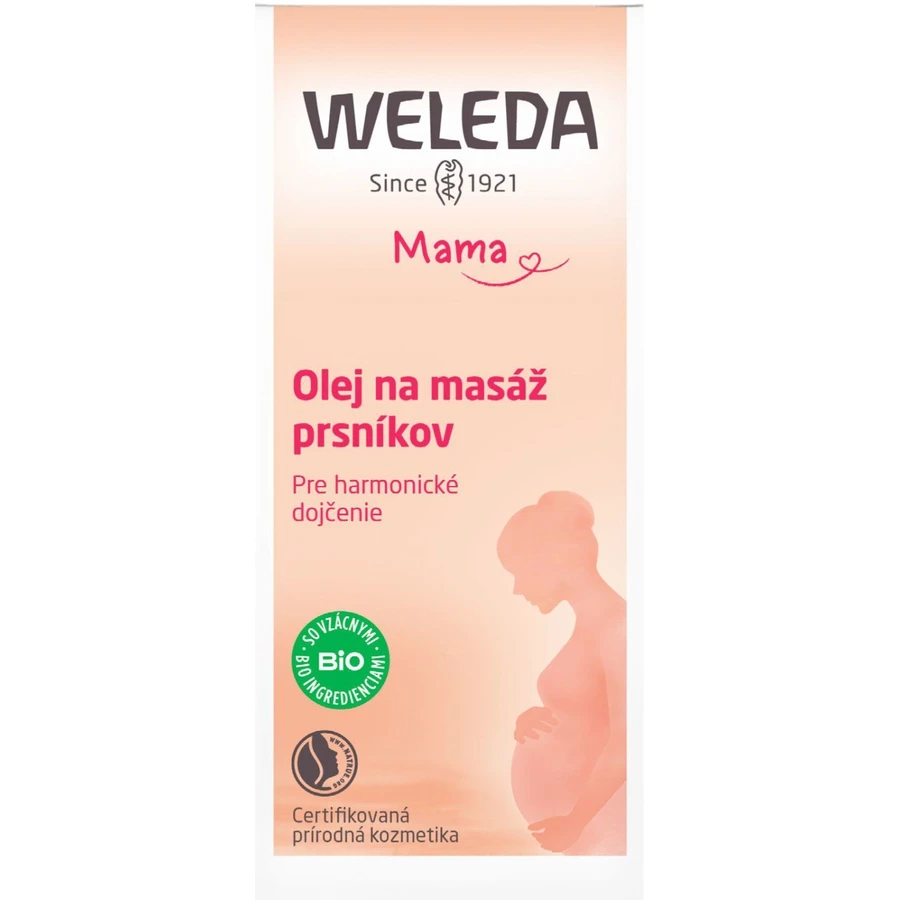 Weleda Массажное масло для груди 1 x 50 мл: цены и характеристики