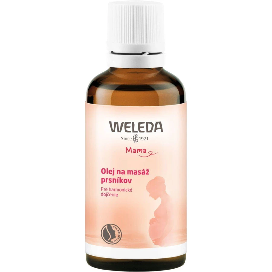 Weleda Массажное масло для груди 1 x 50 мл: цены и характеристики