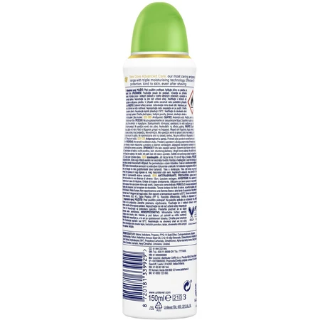 Dove Advanced care go fresh Cucumber & cucumber антиперспирант-спрей 150 мл: цены и характеристики