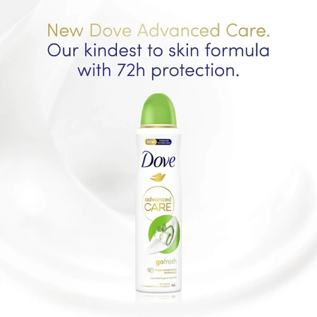 Dove Advanced care go fresh Cucumber & cucumber антиперспирант-спрей 150 мл: цены и характеристики